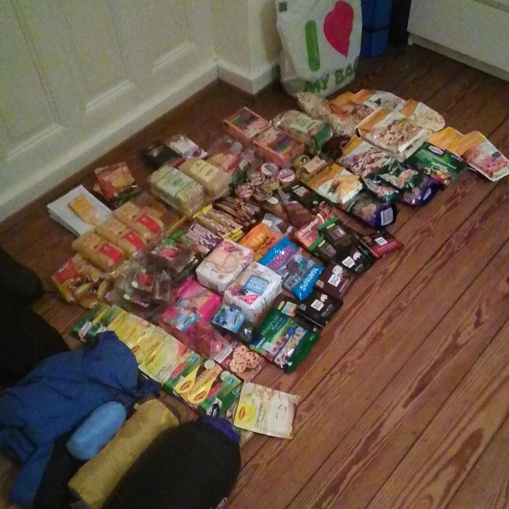 Alle Lebensmittel für eine Trekkingtour erhältst du in einem gut sortierten Supermarkt