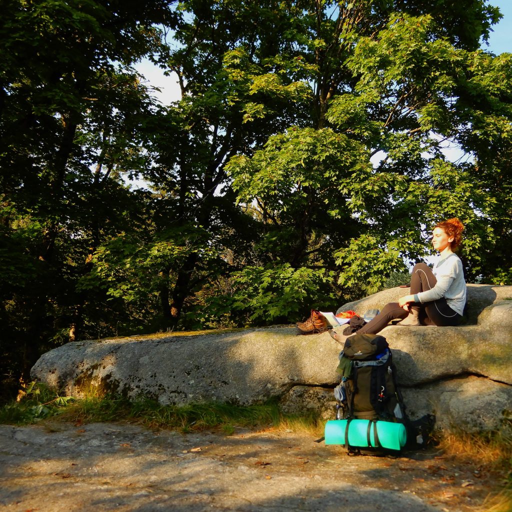 Pause auf einer Trekkingtour